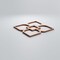 Ekena Millwork Extra Small Olivia Decorative Fretwork Wood Wall Panels, Alder, 7 3/8"W x 7 3/8"H x 3/8"T WALW08X08X0375OLVAL - alternate 4